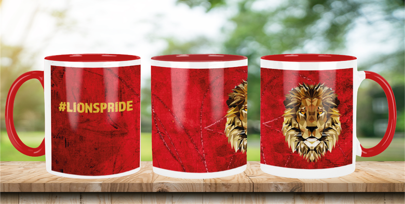 LIONS Rugby Coffee Mug - #LIONSPRIDE