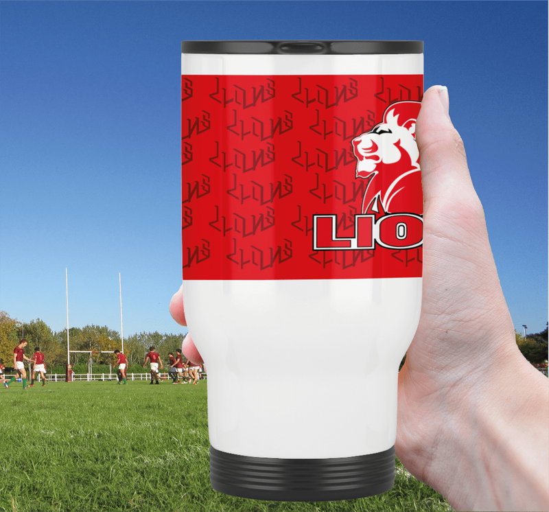 LIONS Rugby Travel Mug - 2023/24 Jersey