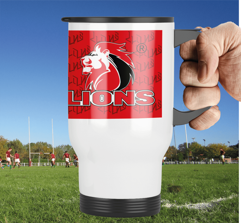 LIONS Rugby Travel Mug - 2023/24 Jersey