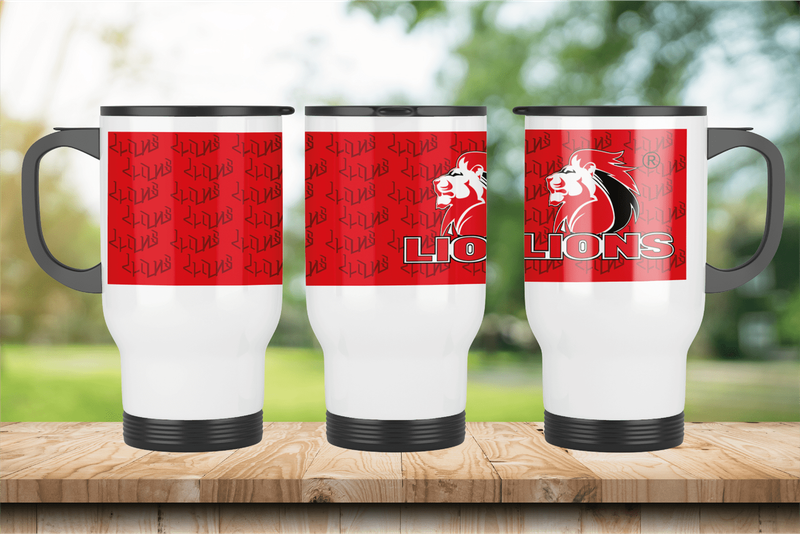 LIONS Rugby Travel Mug - 2023/24 Jersey