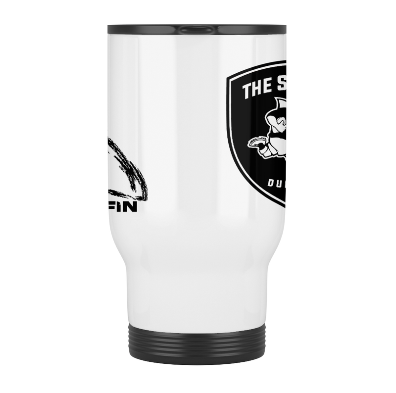 The SHARKS Rugby FEAR THE FIN Travel Mug