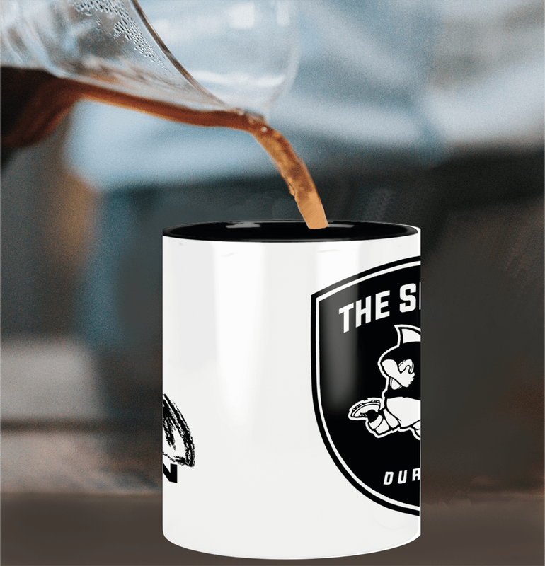 The SHARKS Rugby FEAR THE FIN Coffee Mug