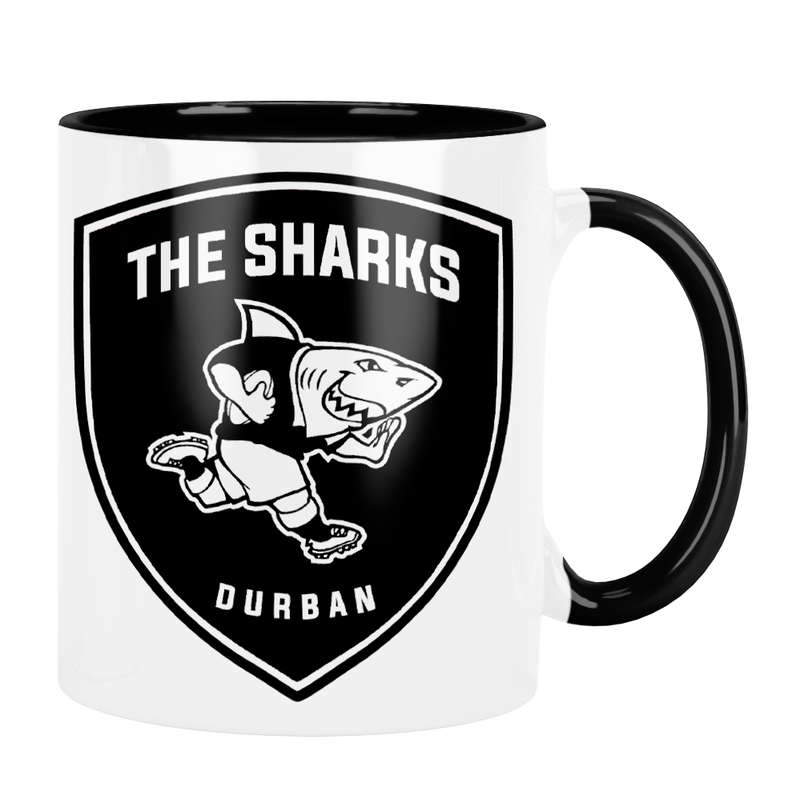 The SHARKS Rugby FEAR THE FIN Coffee Mug