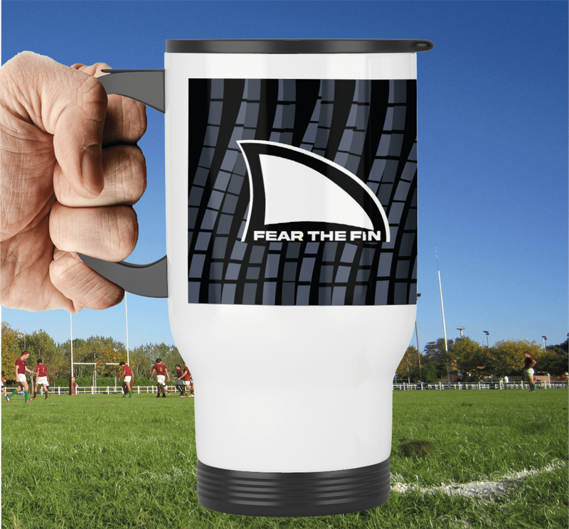 The SHARKS Rugby Travel Jersey Travel Mug