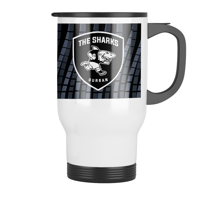 The SHARKS Rugby Travel Jersey Travel Mug