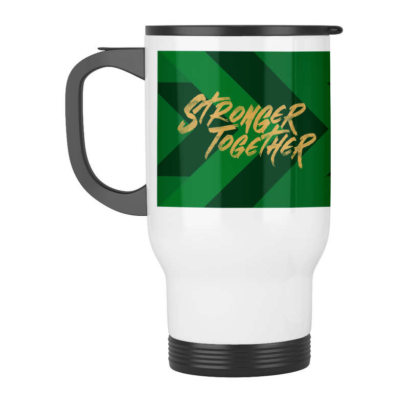 SPRINGBOKS Rugby Travel Mug - RWC GREEN Jersey