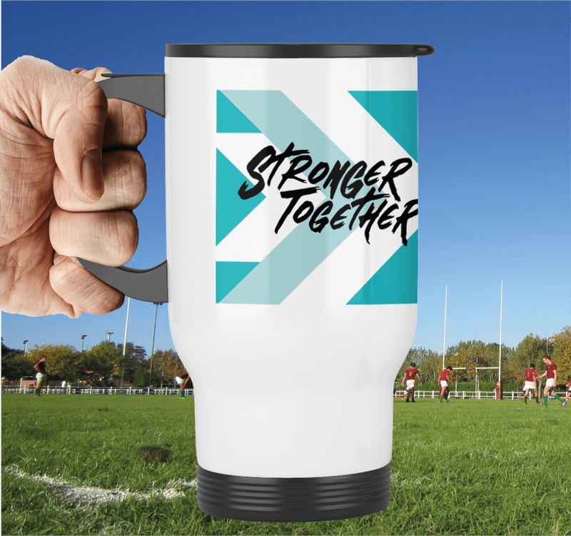 SPRINGBOKS Rugby Travel Mug - RWC WHITE Jersey