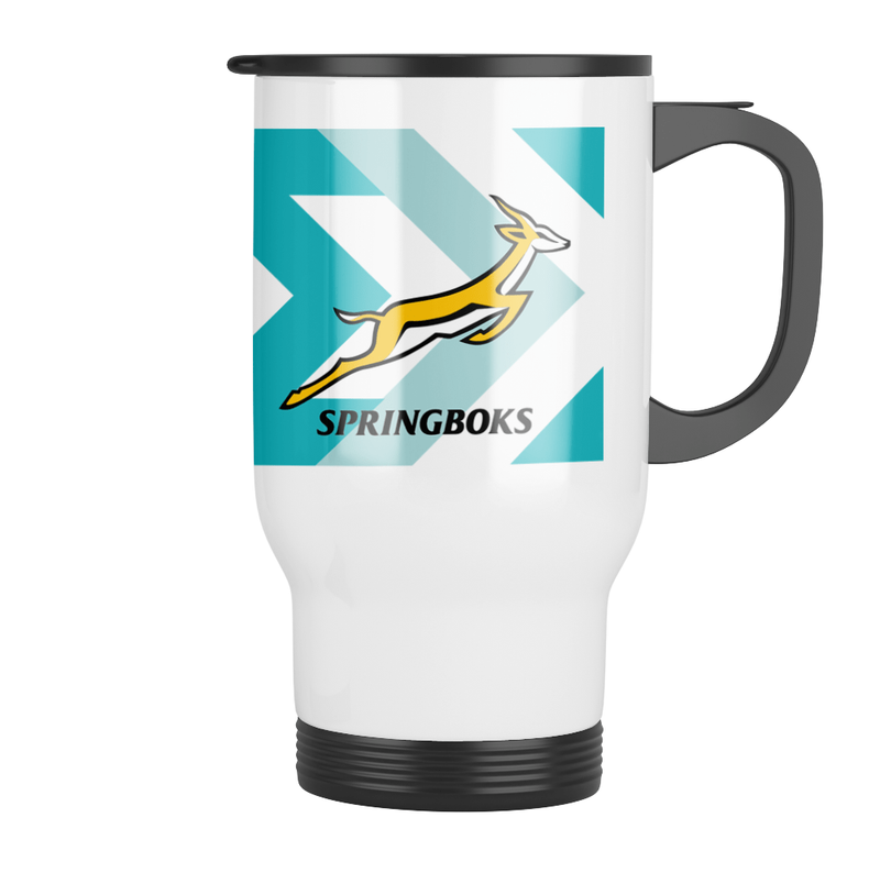SPRINGBOKS Rugby Travel Mug - RWC WHITE Jersey