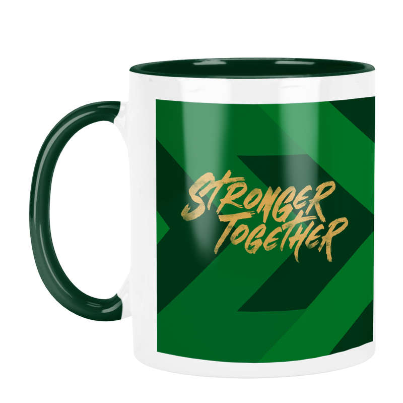 SPRINGBOKS Rugby Coffee Mug - RWC Green Jersey