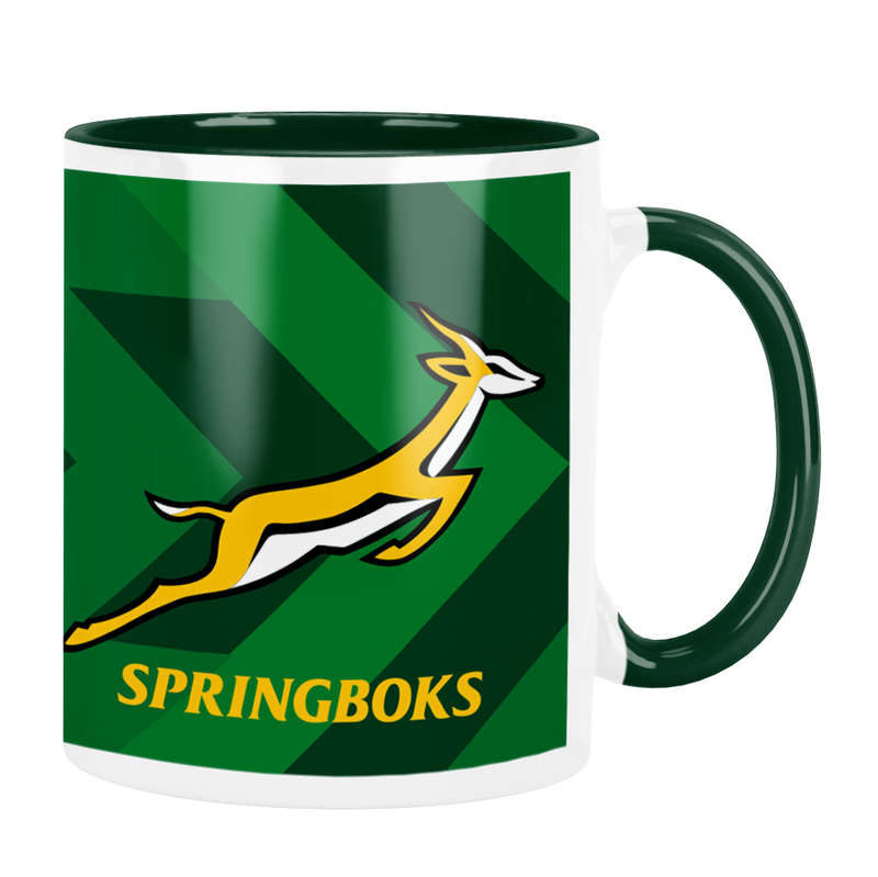 SPRINGBOKS Rugby Coffee Mug - RWC Green Jersey