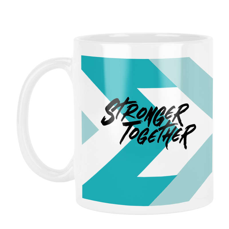 SPRINGBOKS Rugby White Coffee Mug - RWC White Jersey