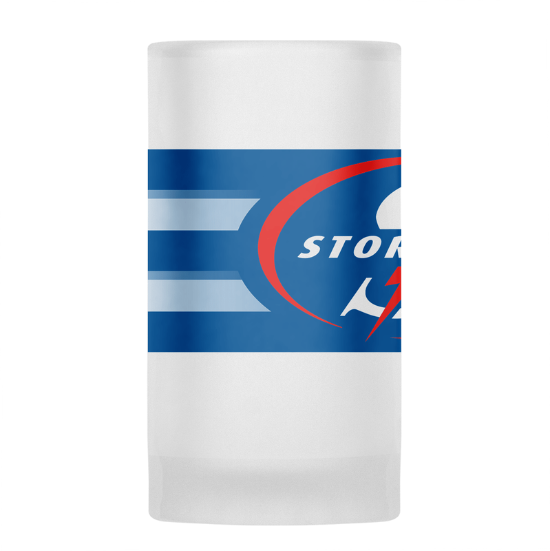 STORMERS Rugby Frosted Glass Beer Mug