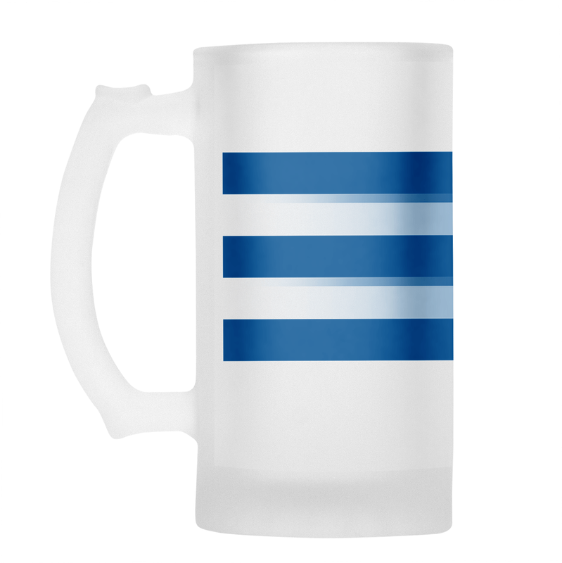 STORMERS Rugby Frosted Glass Beer Mug