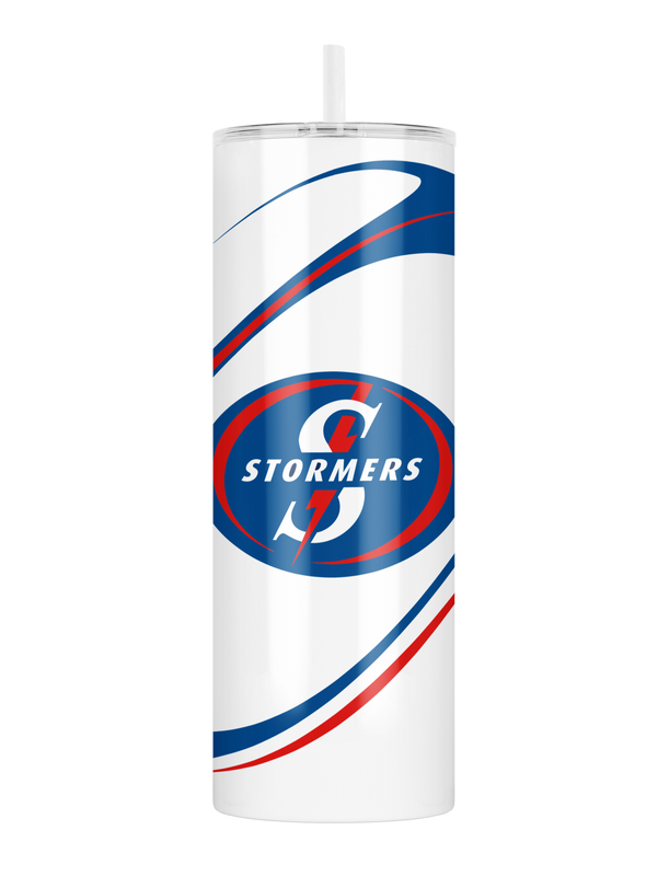STORMERS Rugby Skinny Tumbler / Travel Mug 20 ozs