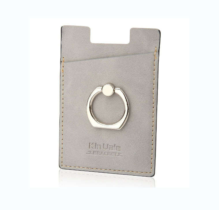 Adhesive Cellphone credit Card Holder Plus Ring Bracket