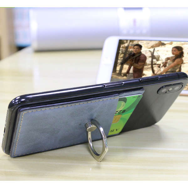 Adhesive Cellphone credit Card Holder Plus Ring Bracket