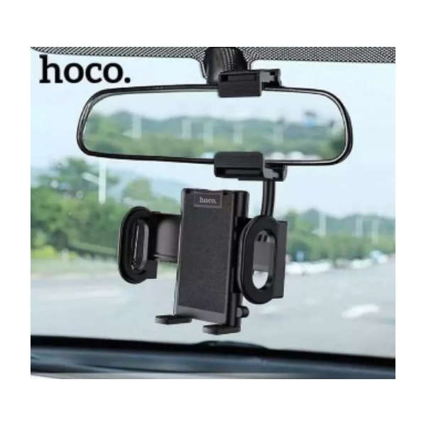 Goosneck Rearview Mirror Cellphone Car Mount