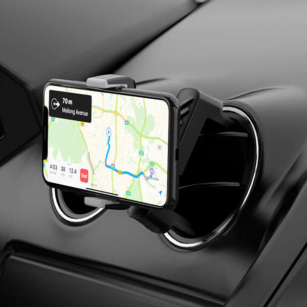 Hoco Cellphone Car Holder for Round Air Outlets