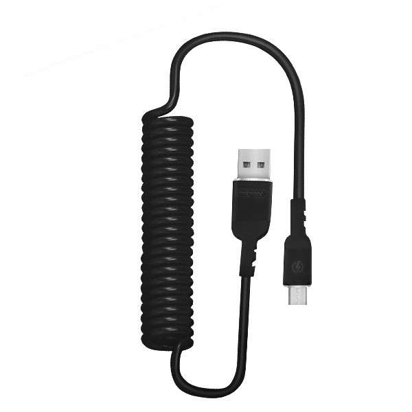 MICRO USB Spring Coiled Cable 2.4A