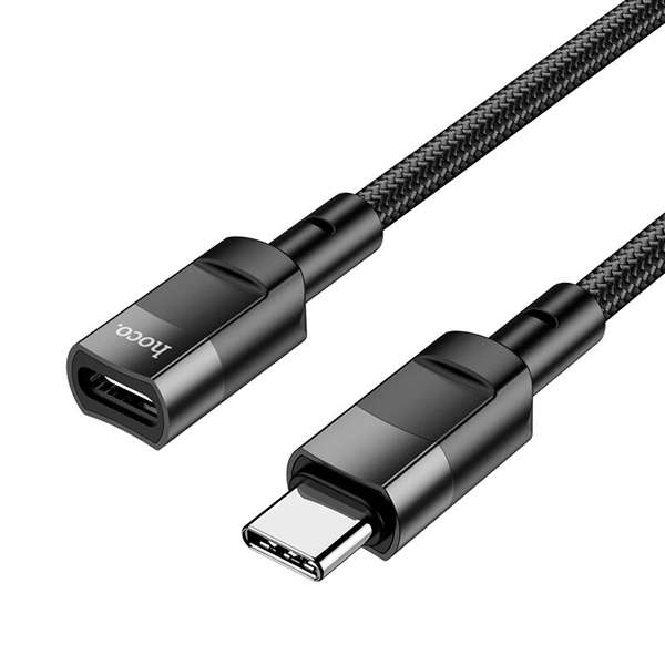 Hoco Type-C Male to Type-C Female Extension Cable
