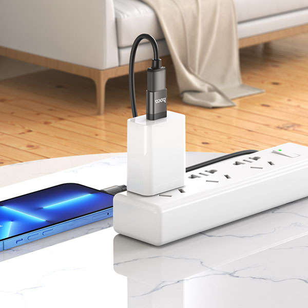 Hoco Lightning Male to USB TYPE-C Female Adapter