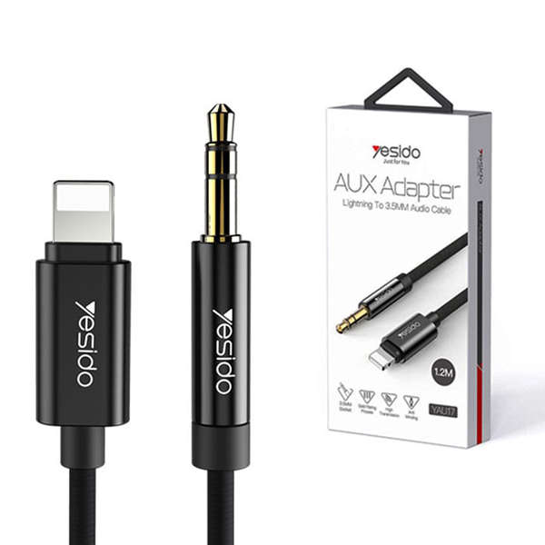 Yesido Lightning to 3.5mm Aux Audio Cable