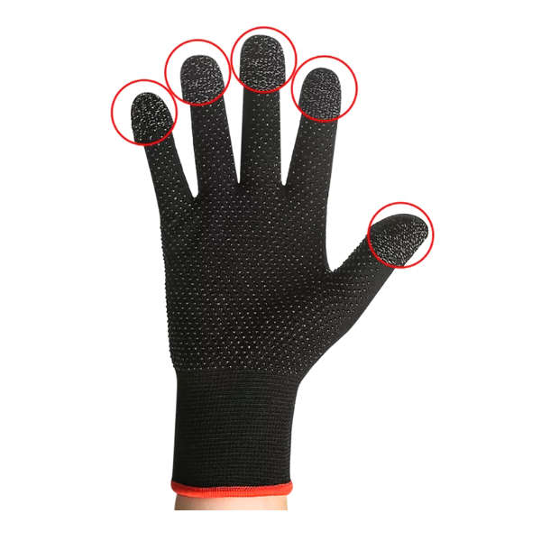 Touch Screen Capacitive Cellphone Gloves for Mobile Games