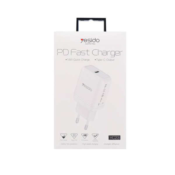 Yesido 18W PD Fast Charger