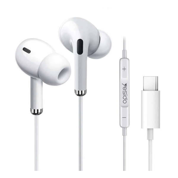 Yesido In-Ear TYPE-C Earphones with Microphone