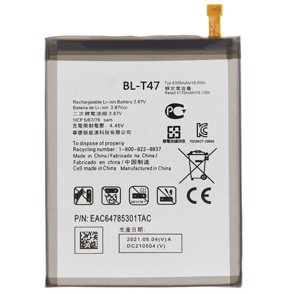 Generic Battery for LG Velvet 4G : BL-T47