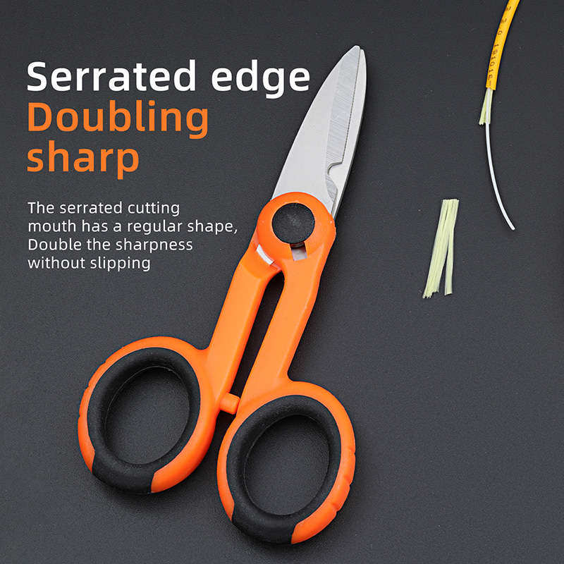 Kevlar Scissors for Fiber Optic Cabling