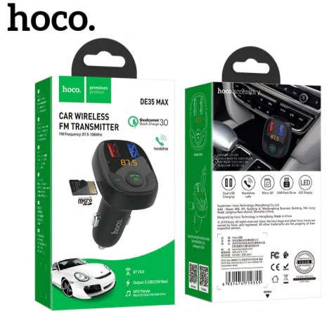 Hoco Vehicle Wireless FM Transmit