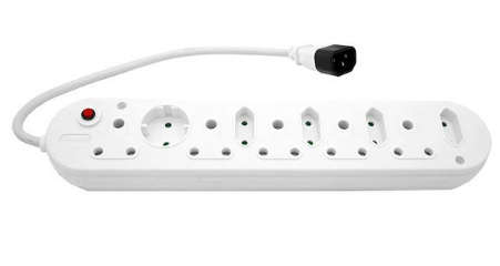 Multiplug with IEC Connector for UPS (2x16A + 2x5A) (Copy)