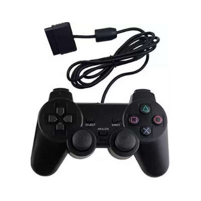 Generic analog wired controller compatible with Sony Playstation 2