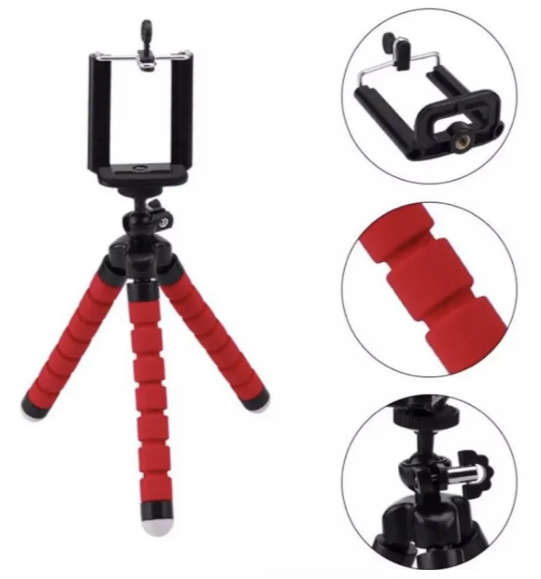 Flexible Spider Camera & Cellphone Tripod