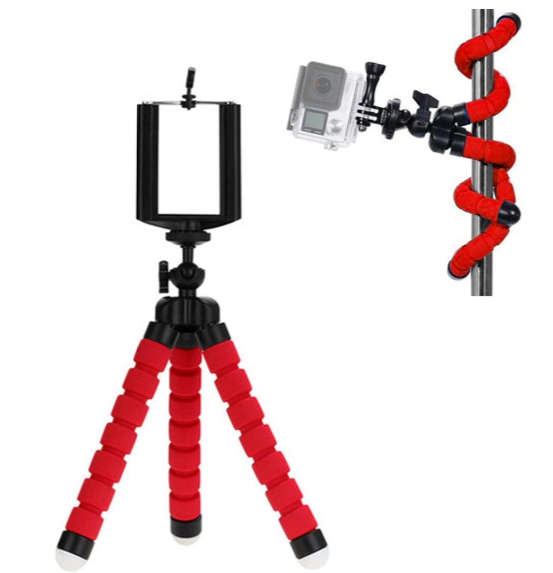 Flexible Spider Camera & Cellphone Tripod