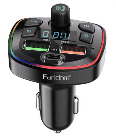 Earldom M71 Bluetooth FM Modulator, Hands Free