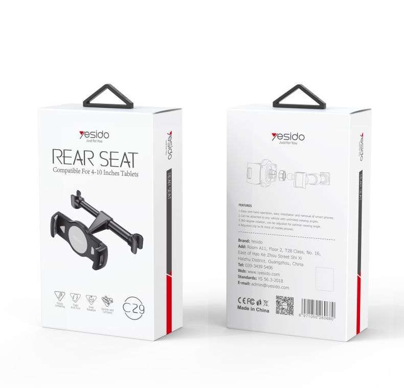Yesido C29 Rear Seat Car Holder
