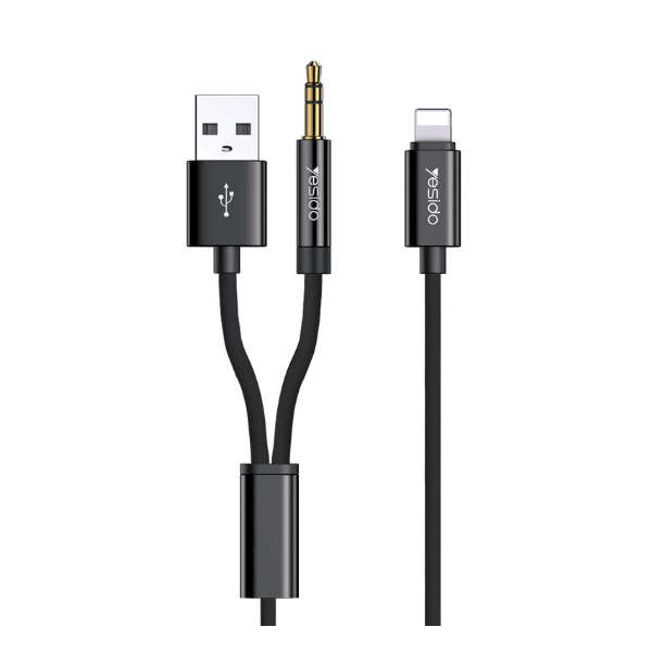 Yesido YAU18 Lightning to 3.5mm Aux Charging & Listening Cable
