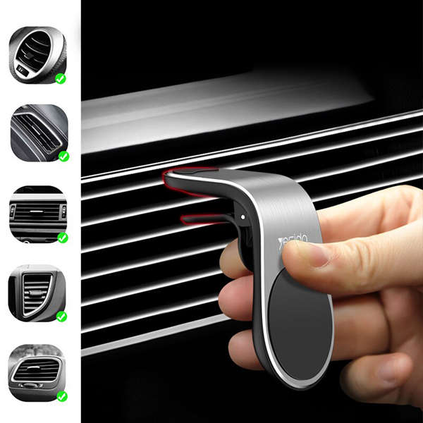 Yesido Magnet Air Vent Cellphone Clip