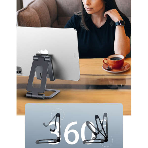 Yesido C98 Foldable Cellphone, Tablet Desktop Holder for 12.9"