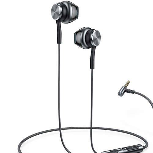 YESIDO YH40 3.5mm Plug Wired HiFi Sound Music Earphones with Mic