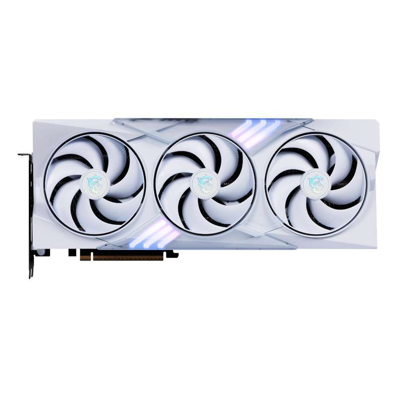 MSI GeForce RTX 5070 GAMING TRIO OC 12GB Graphics Card  White