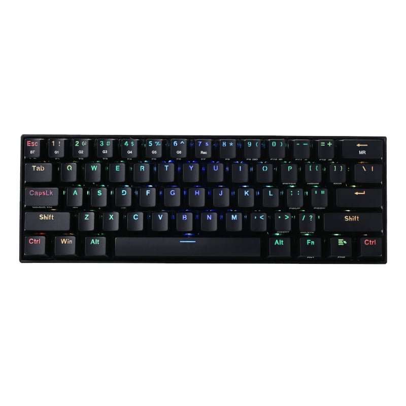 REDRAGON DRACONIC PRO Mechanical 61 Key|Bluetooth 5.0|RGB 9 Colour Modes|Rechargable Battery|Type...