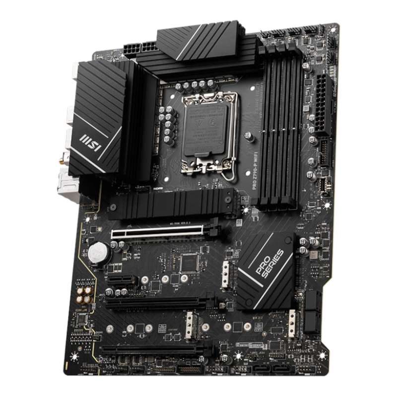 MSI PRO Z790-P WIFI Motherboard  Intel Z790, Wi-Fi 6E, DDR5, ATX