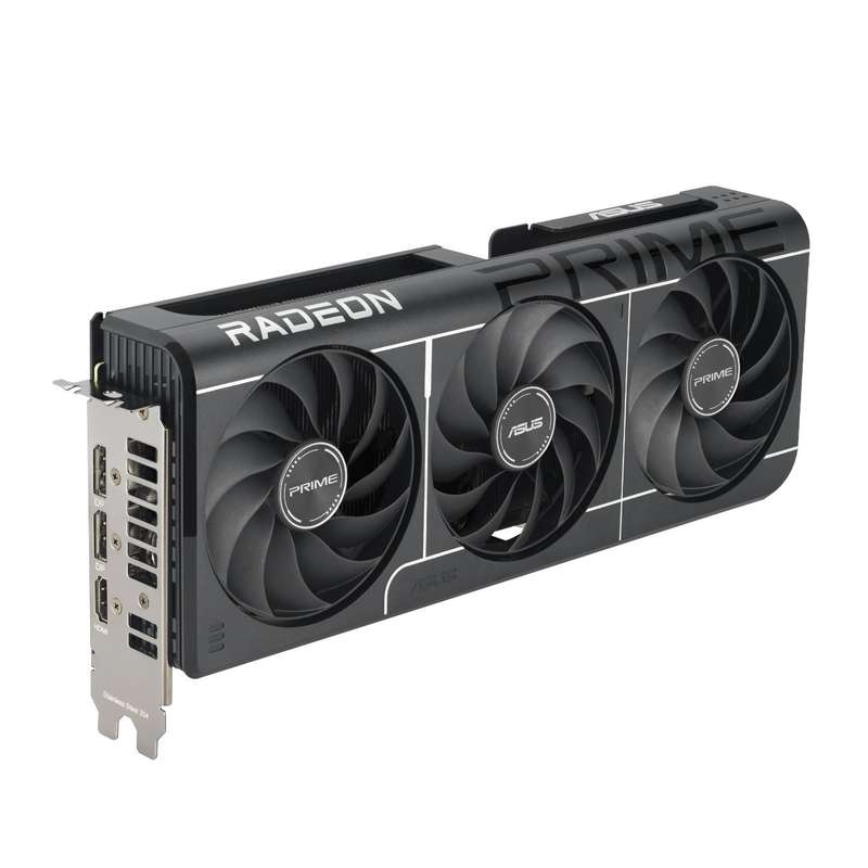ASUS Prime Radeon RX 9060 XT OC 16GB GDDR6 Graphics Card (RDNA 4, PCIe 5.0)