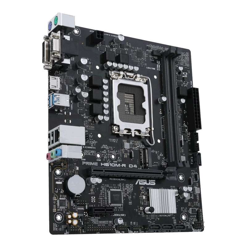 ASUS PRIME H610M-R D4 LGA 1700 M-ATX Gaming Motherboard Integration