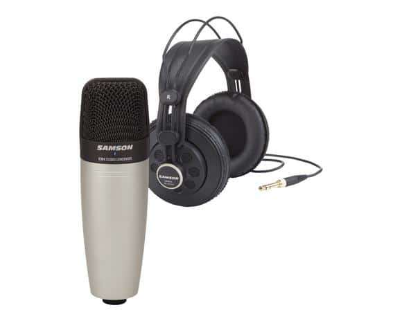 Samson C01 Condendser Mic &amp; SR850 Headphones