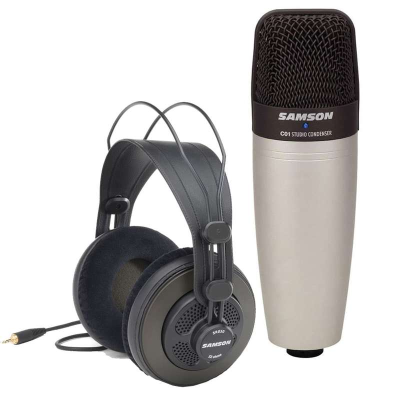 Samson C01 Condendser Mic &amp; SR850 Headphones