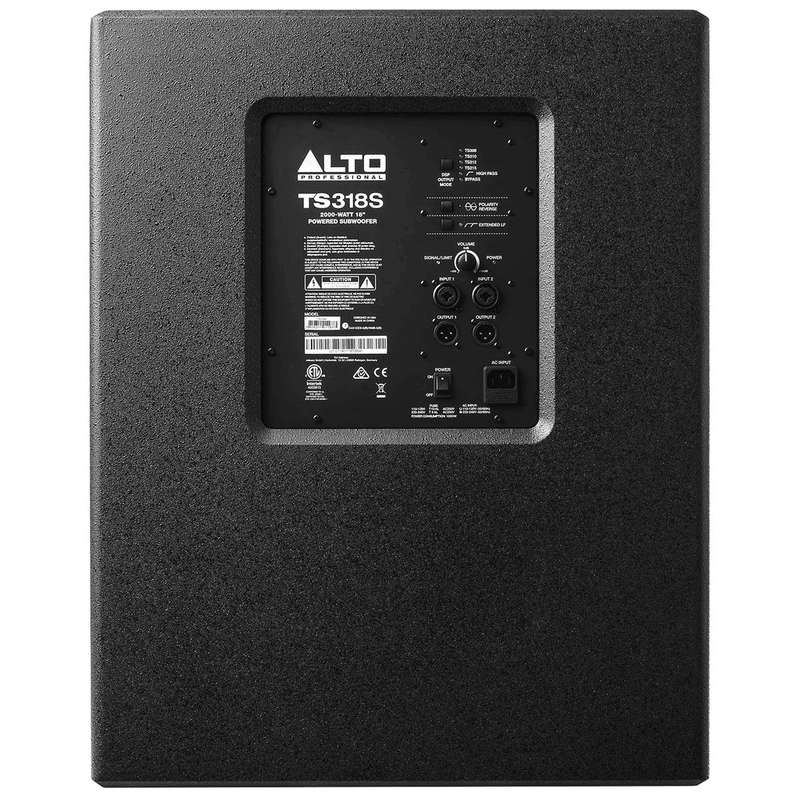 Alto Professional TS318S 18" 2000W Powered Subwoofer